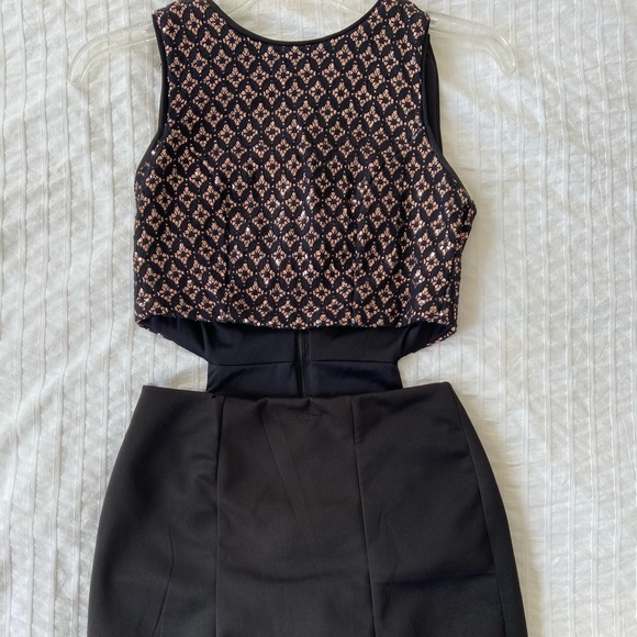 Emerald Sundae Dresses & Skirts - Black Two-Piece Dress